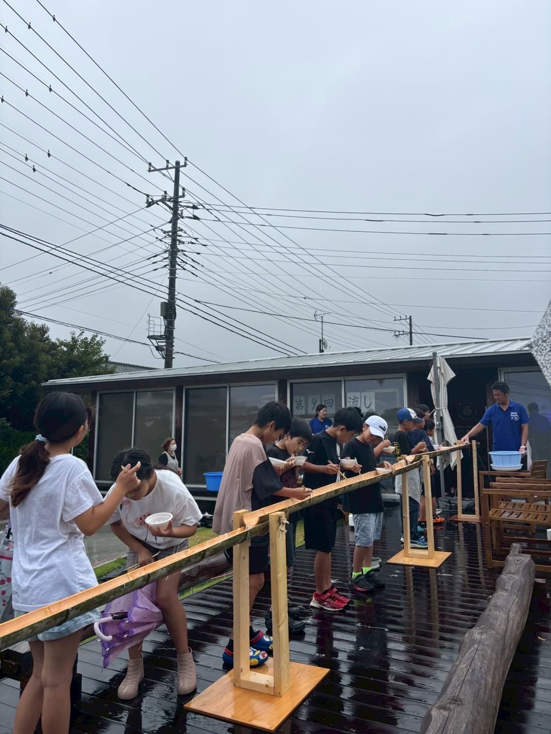 The thumbnail image of 第9回　流しそうめん大会ご参加ありがとうございました